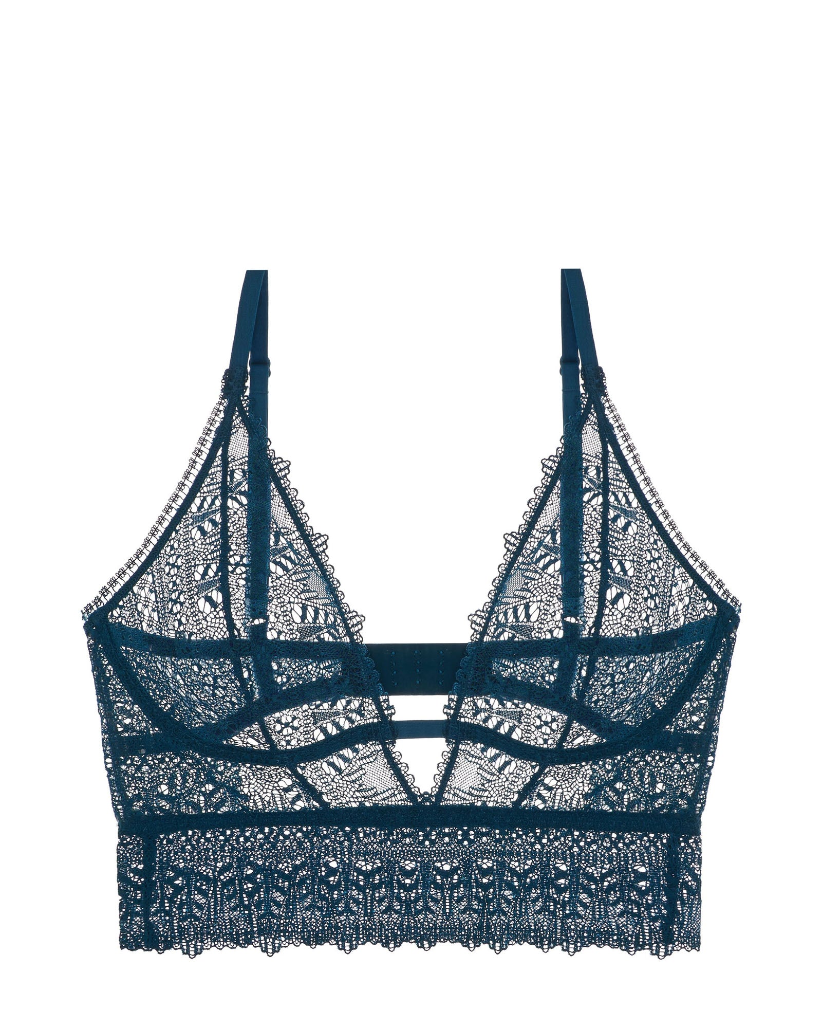 Else Ivy Longline Soft Cup Bra in blue