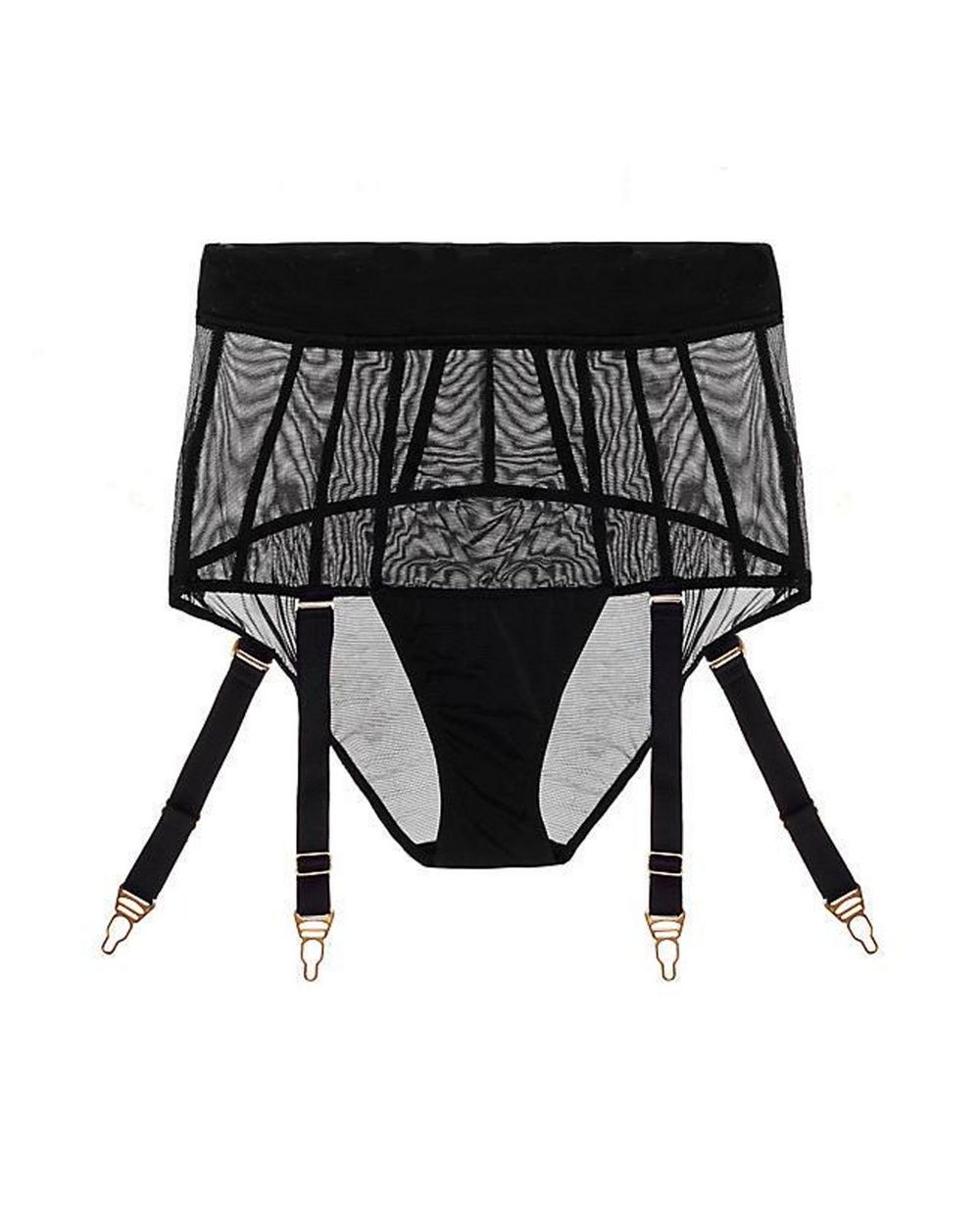 Adina Reay Fran Short with Suspender in black