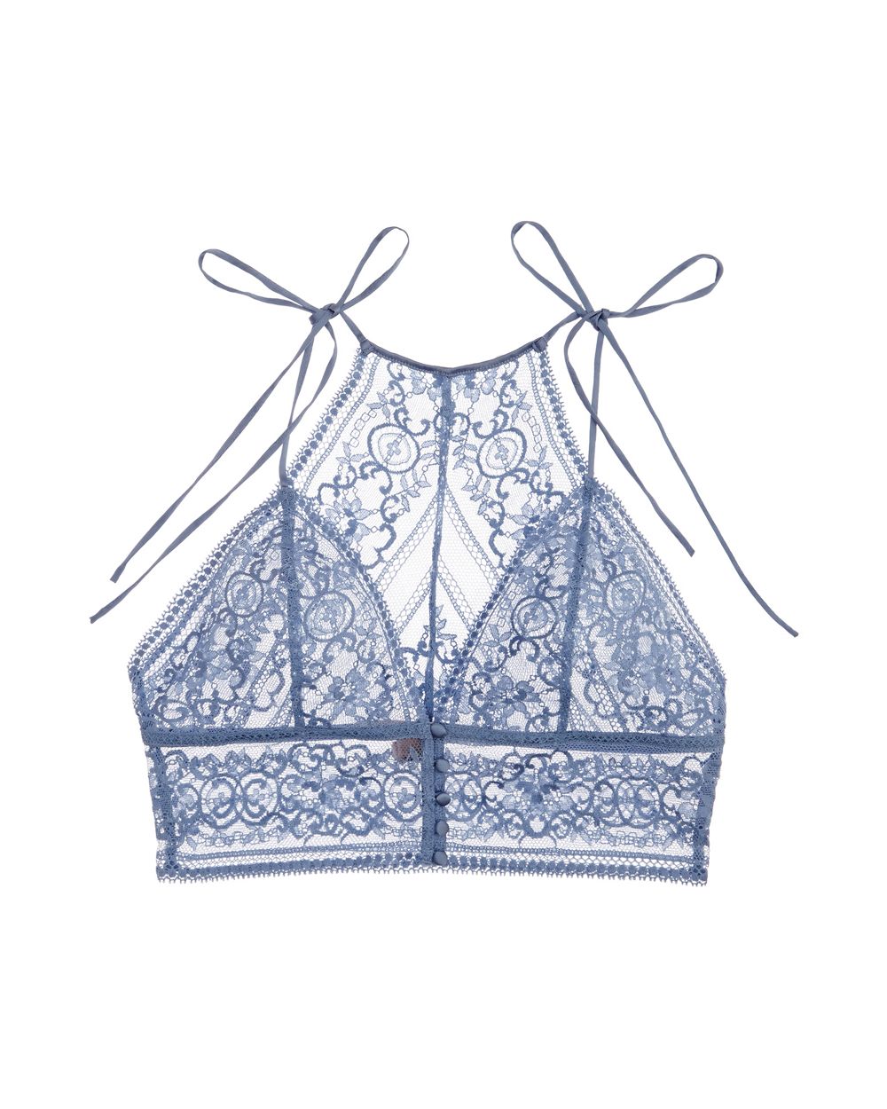 Stella McCartney Ophelia Whistling Soft Cup Bra in blue