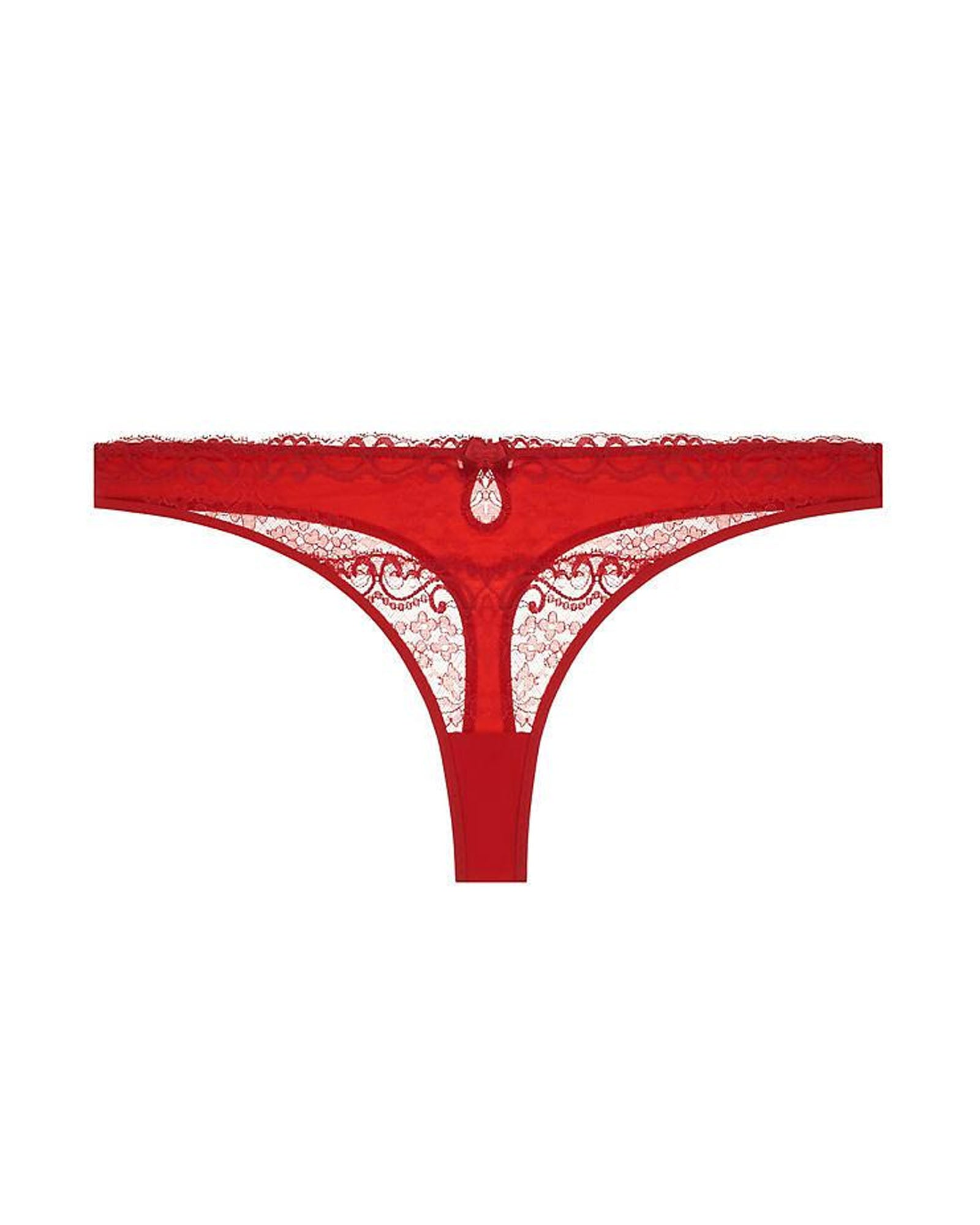 Stella McCartney Poppy Playing Thong in red