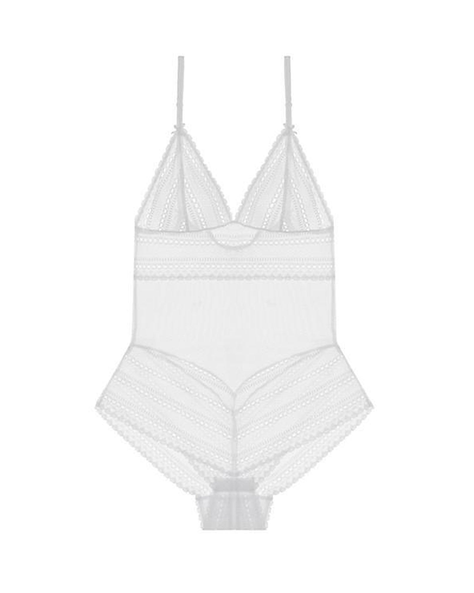 Heidi Klum Intimates Mada Rhythm Bodysuit in white