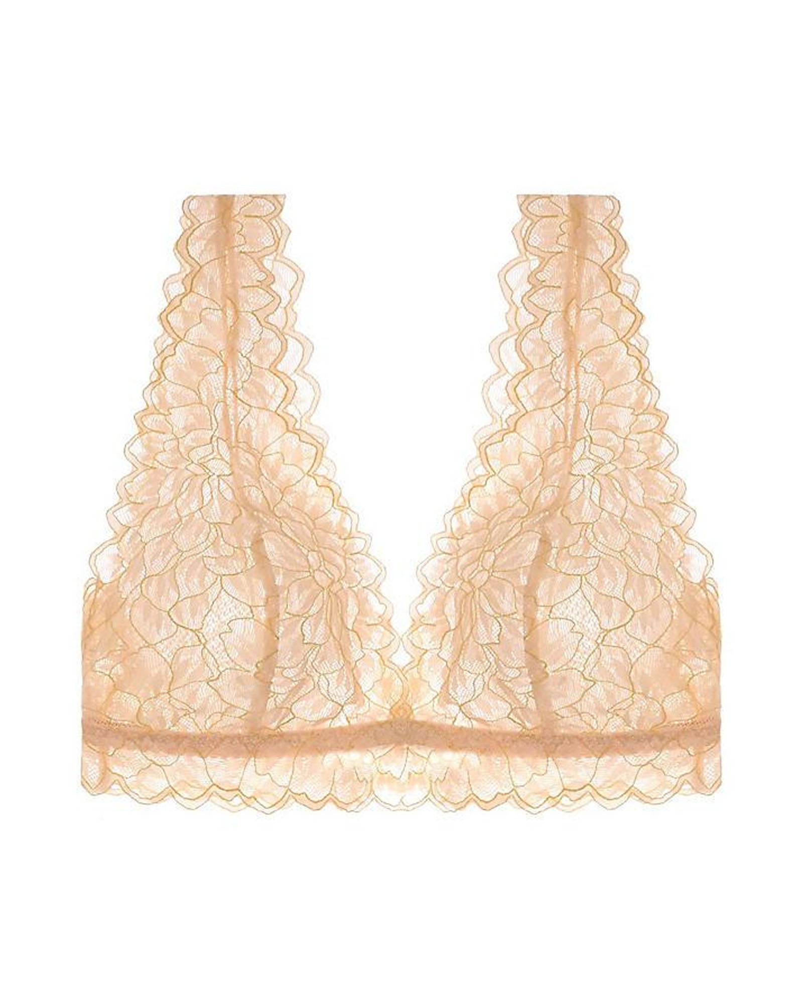 Eberjey Rosario Bralet in beige