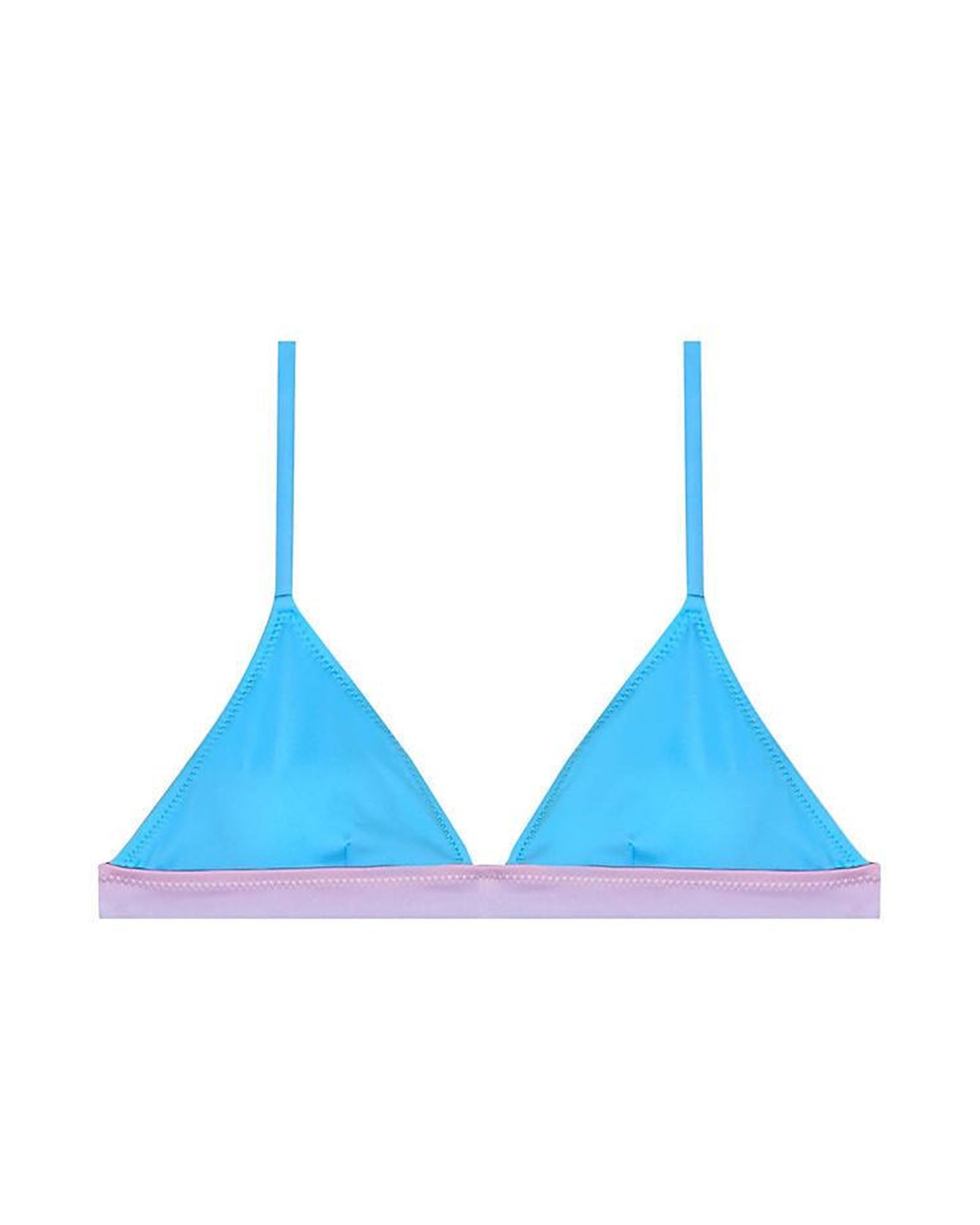 Solid & Striped Morgan Bikini Top in blue