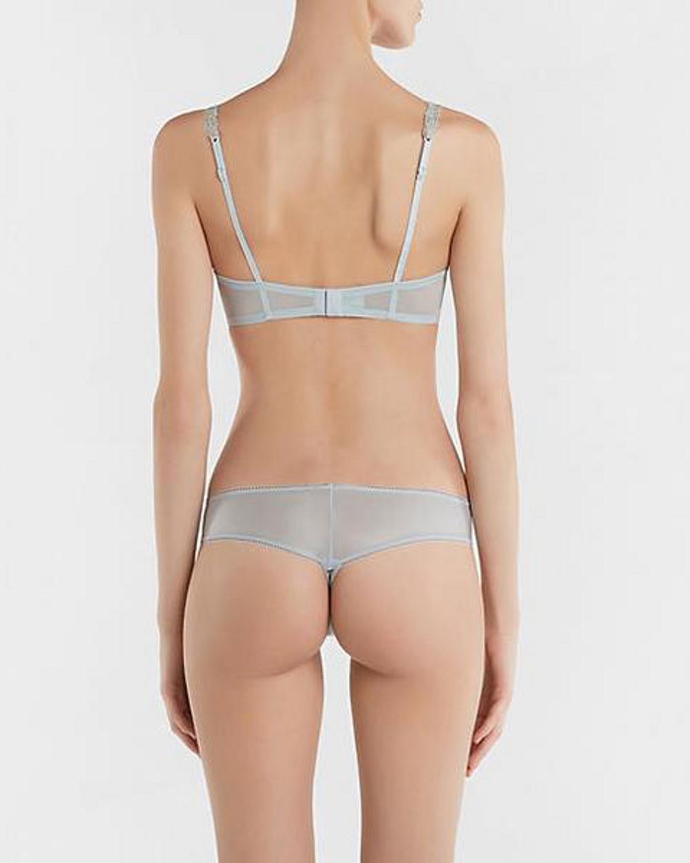 La Perla Daphne Thong in blue