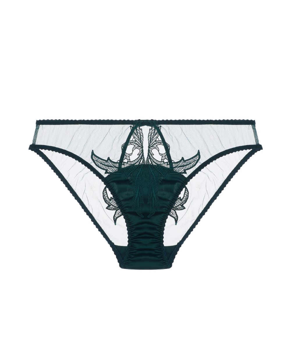 Fleur of England Huntress Ouvert Brief in green