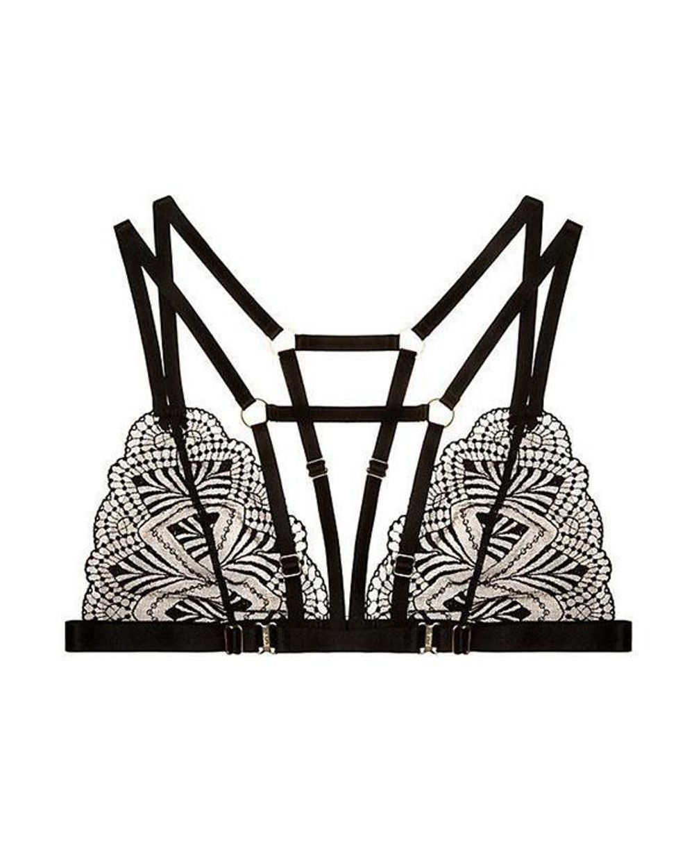 Bordelle Kizette Soft Triangle Bra in black