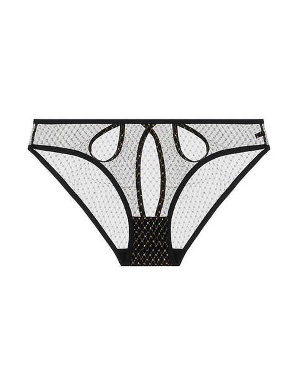 Le Petit Trou Simone Brief in black