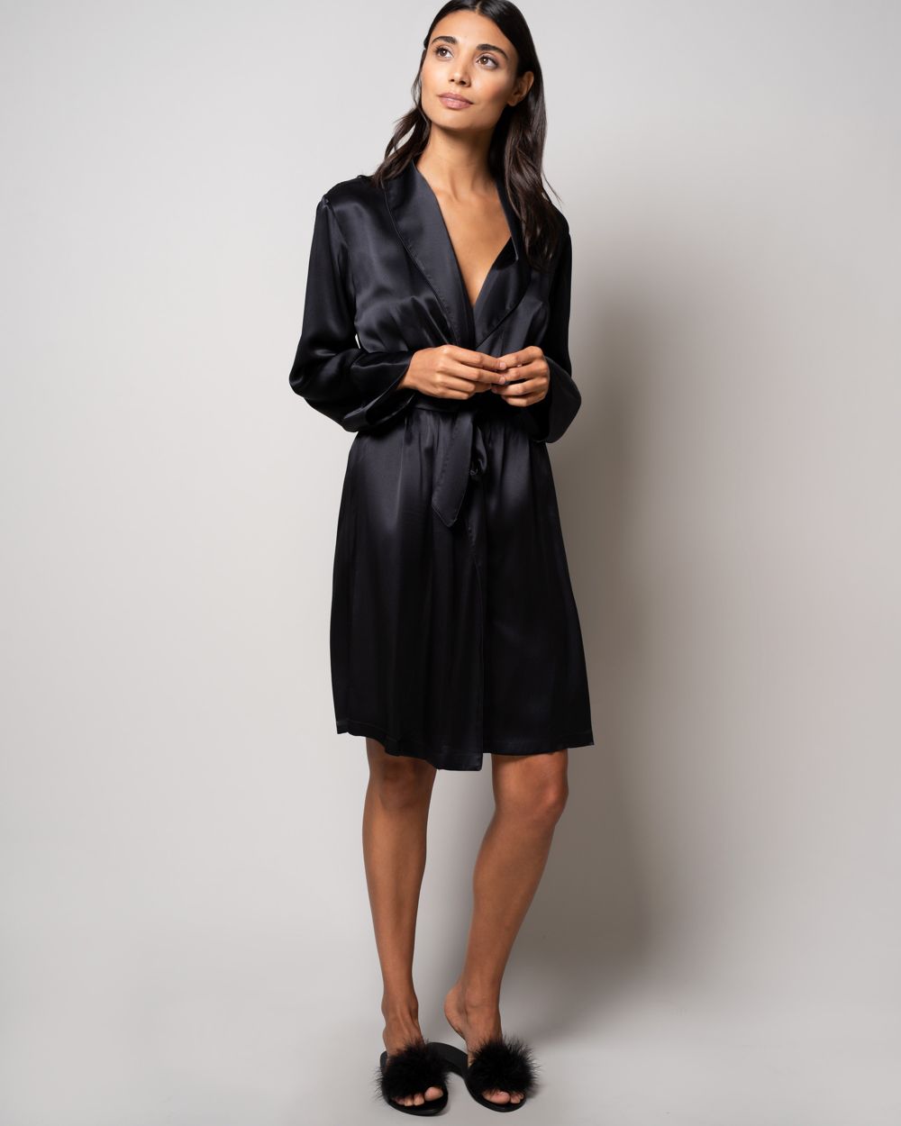 Le Petit Trou Jacqueline Slip-On in black