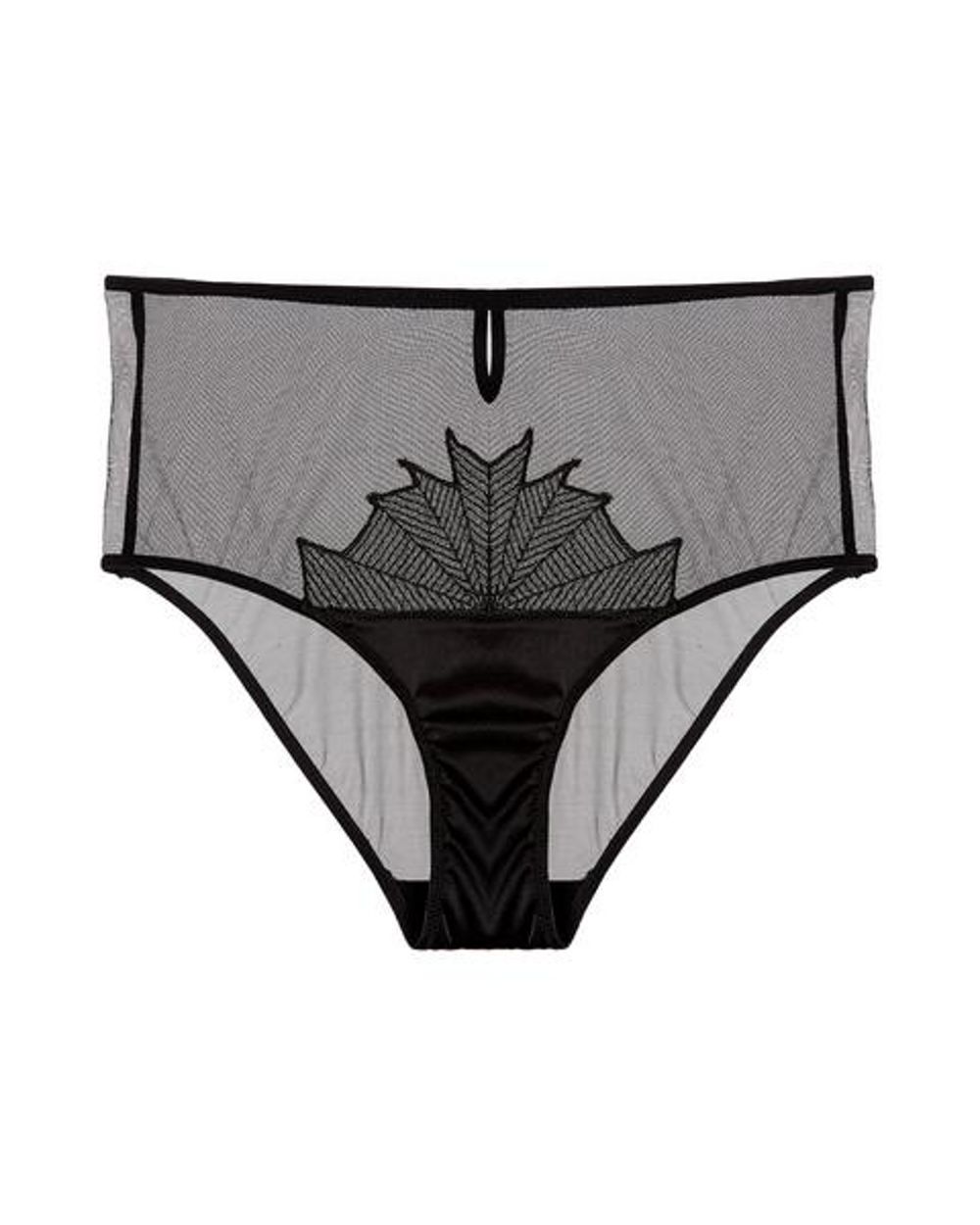 Mimi Holliday Guess Who High Waist Knicker in black