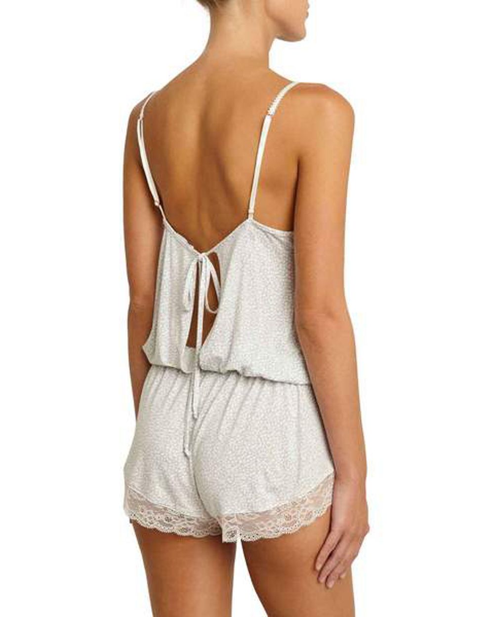 Eberjey Mink Puff Teddy in blue