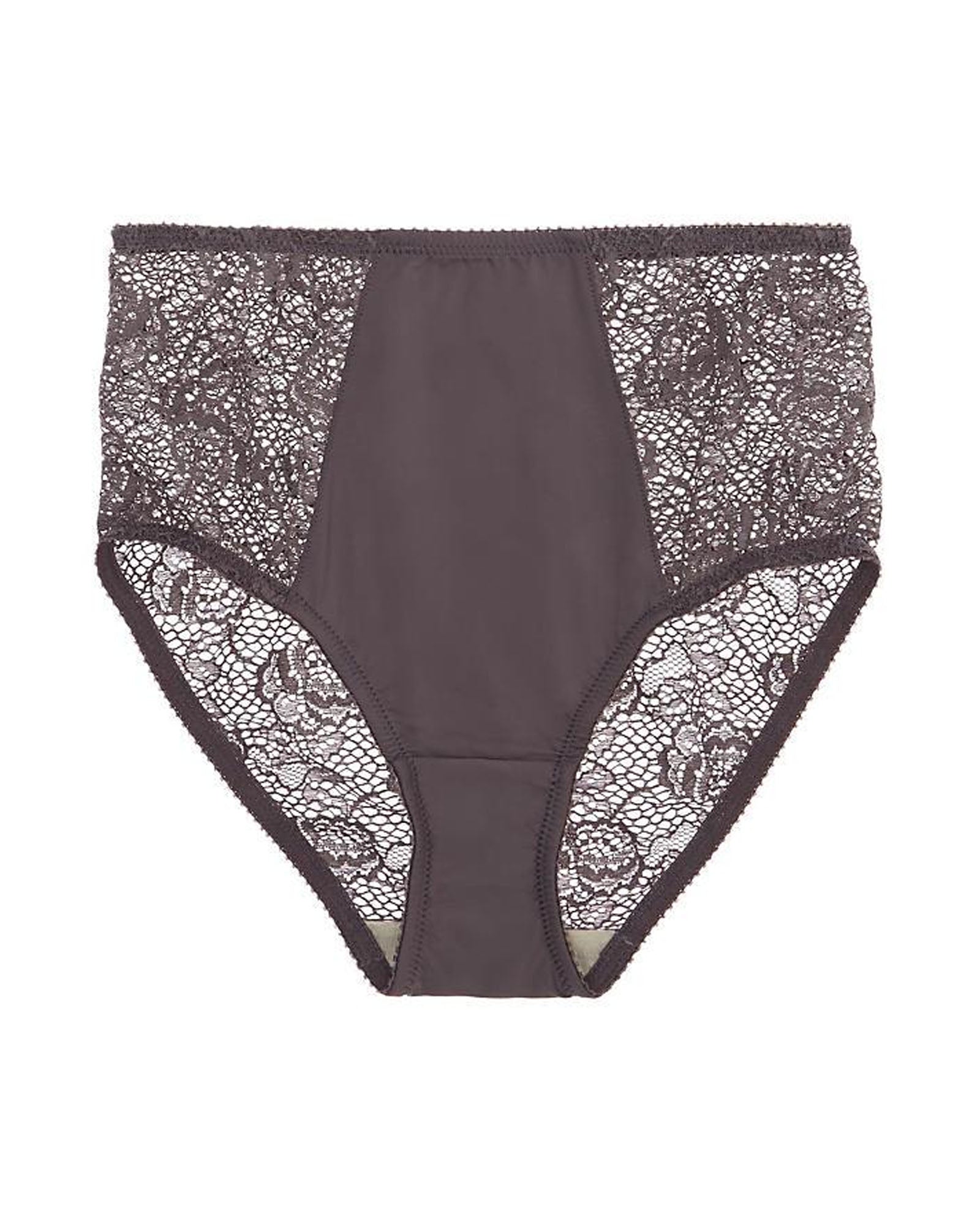 Fortnight Lingerie Mira High Waist Bikini in gray