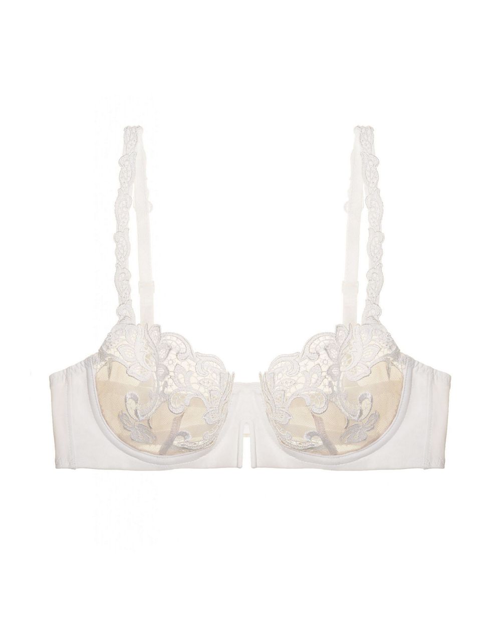 Simone Perele Saga Tattoo Demi Cup Bra in white