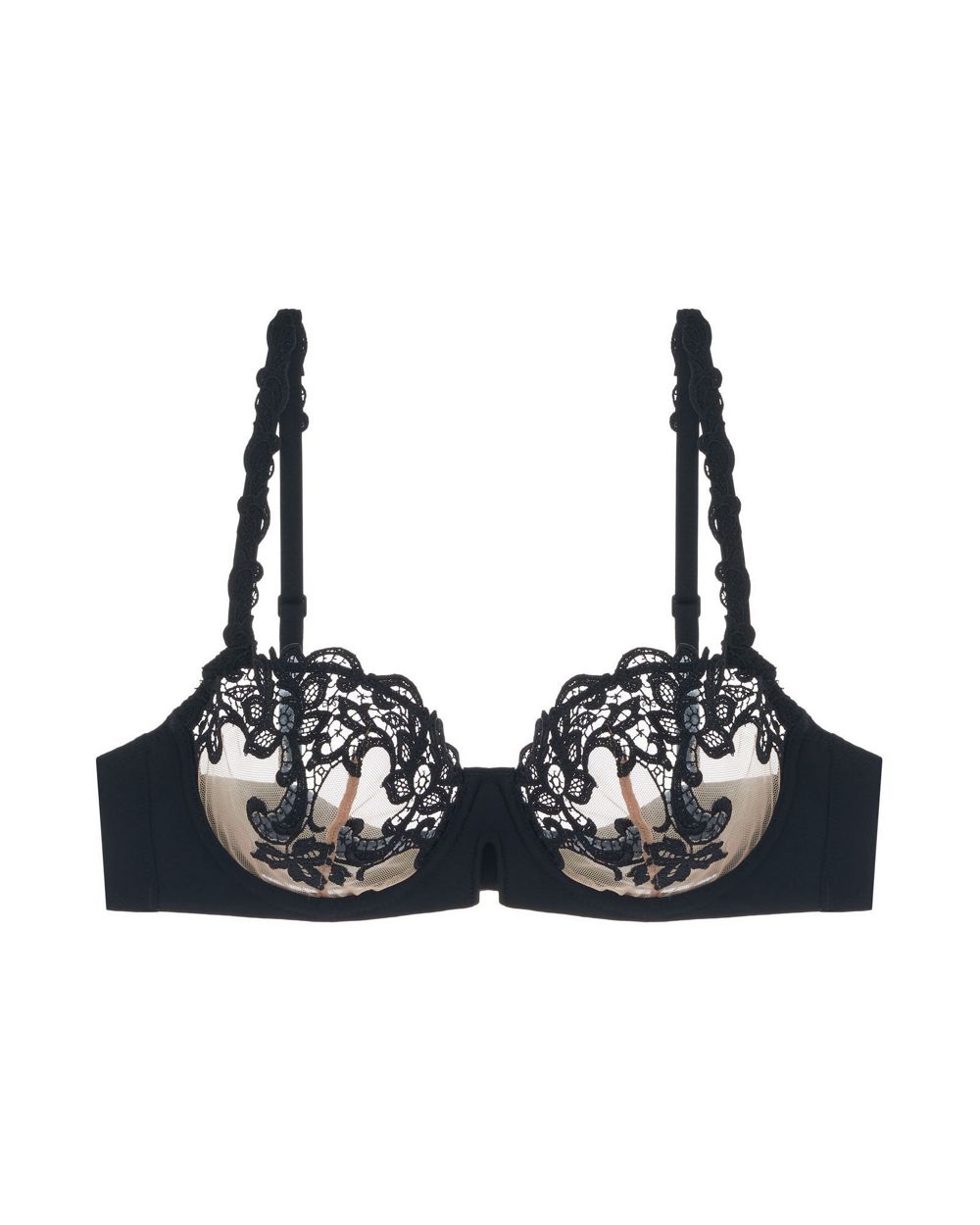 Simone Perele Saga Tattoo Demi Cup Bra in black