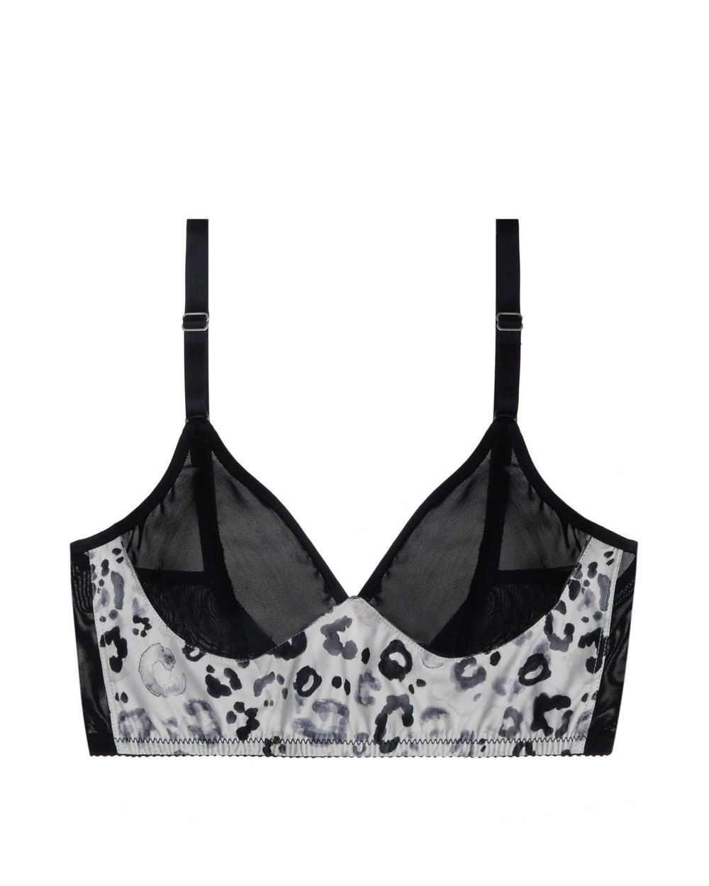 Fortnight Lingerie Longline Bra in black