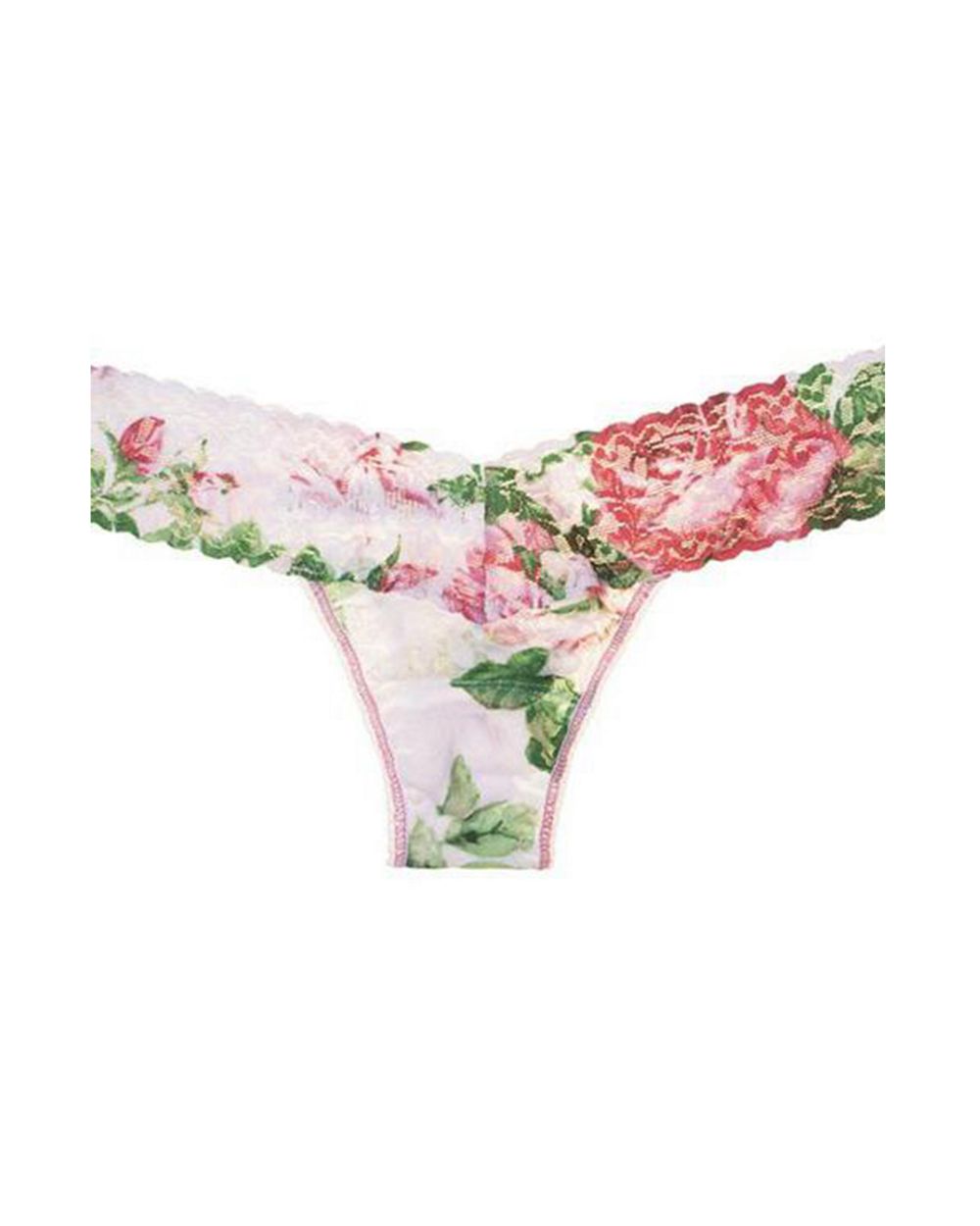 Hanky Panky Blushing Rose Low Rise Thong in white