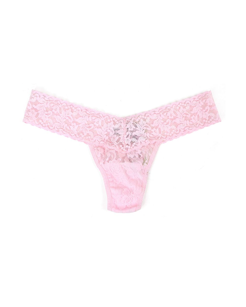 Hanky Panky Rosebud Low Rise Thong in pink