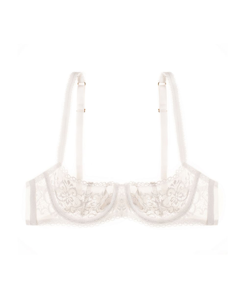 Journelle Elena Demi Bra in white