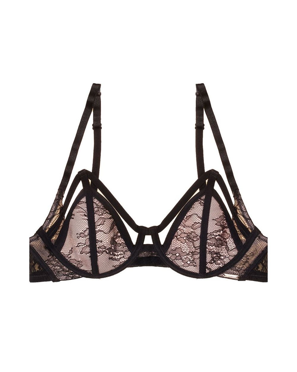 Bluebella Luisa Wired Bra in black