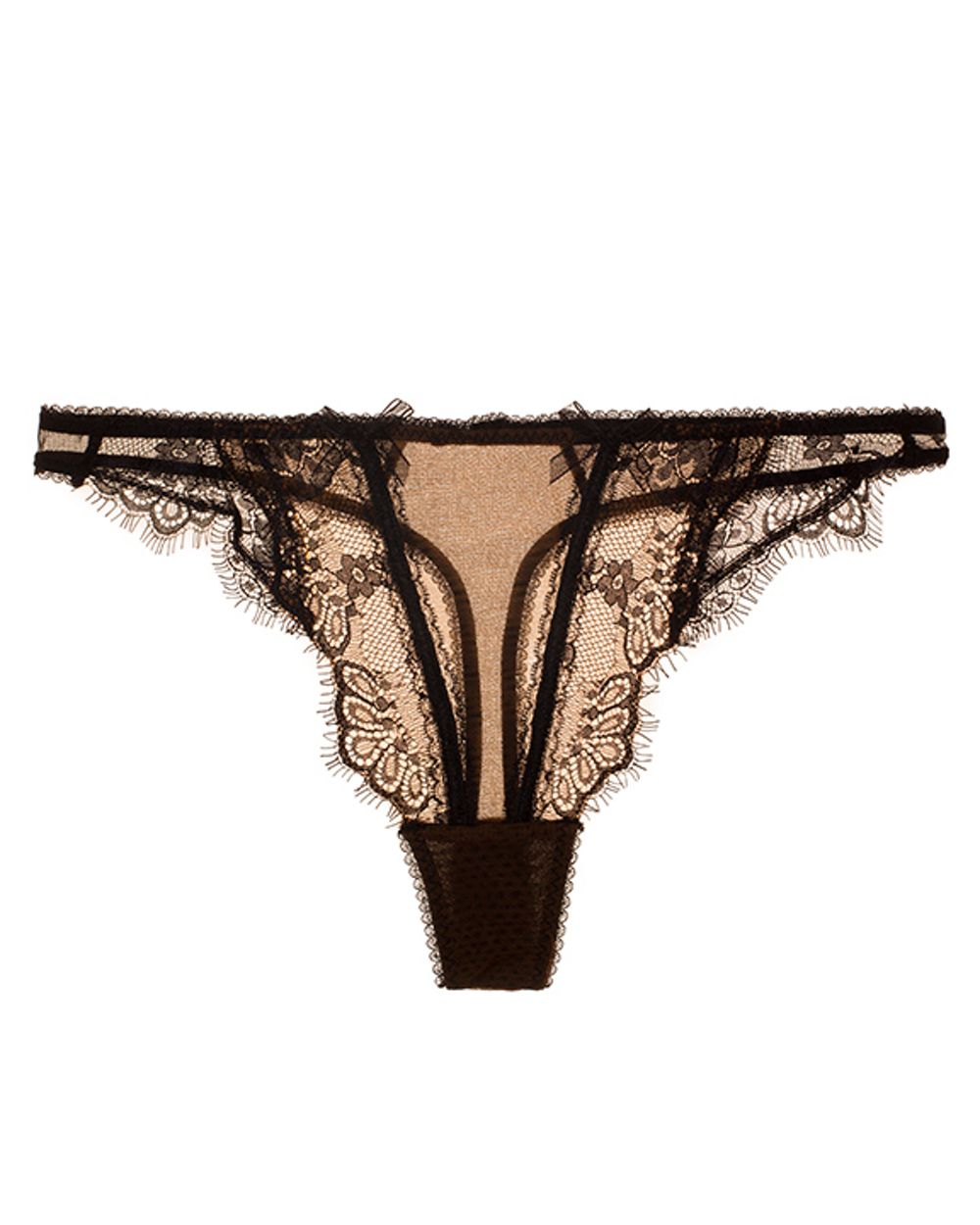 Dita Von Teese Savoir Faire Sheer G-String in black