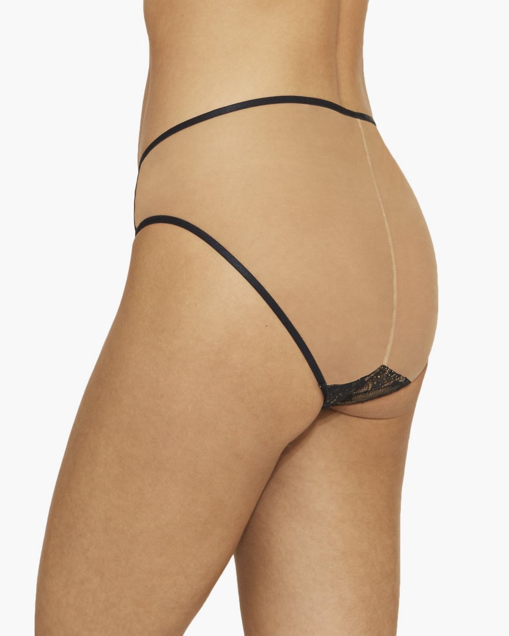 Dita Von Teese Glamonatrix Hi Cut Full Brief in blue