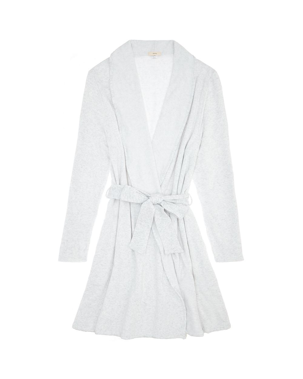 Eberjey Leonor Collar Robe in gray