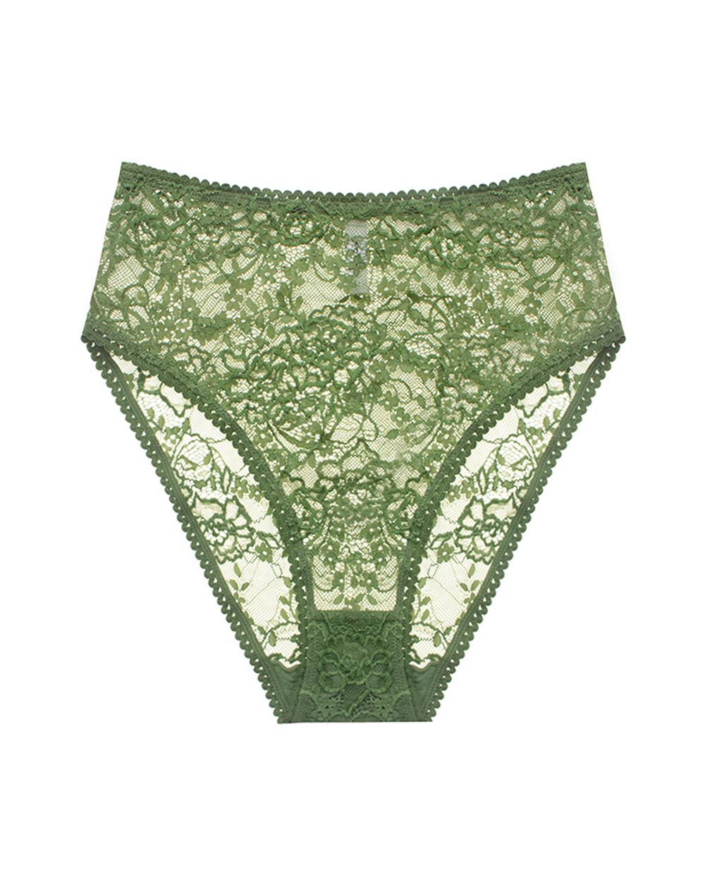 Lonely Kiki High Waist Brief in green