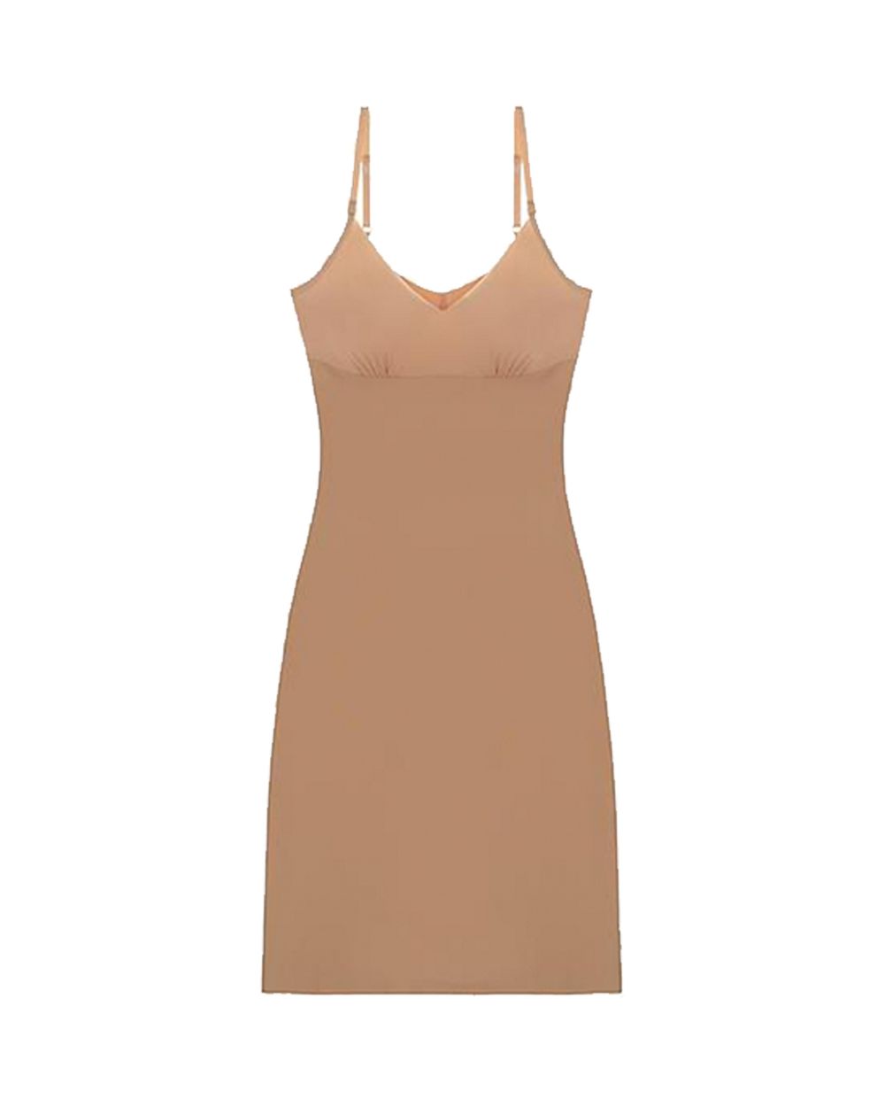 Commando Two-Faced Tech Control Full Slip in beige