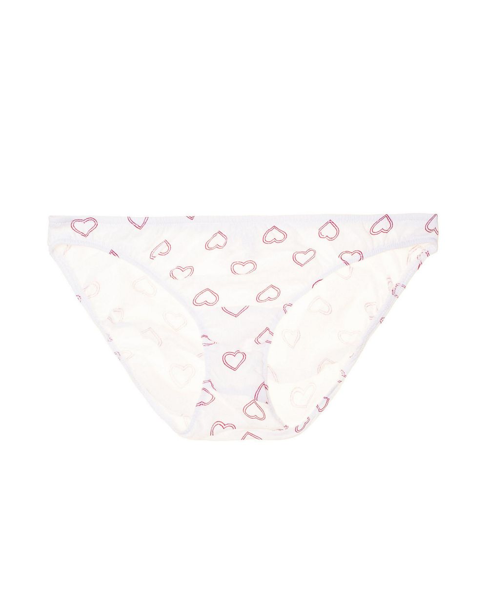 Only Hearts Twin Hearts Bikini in white