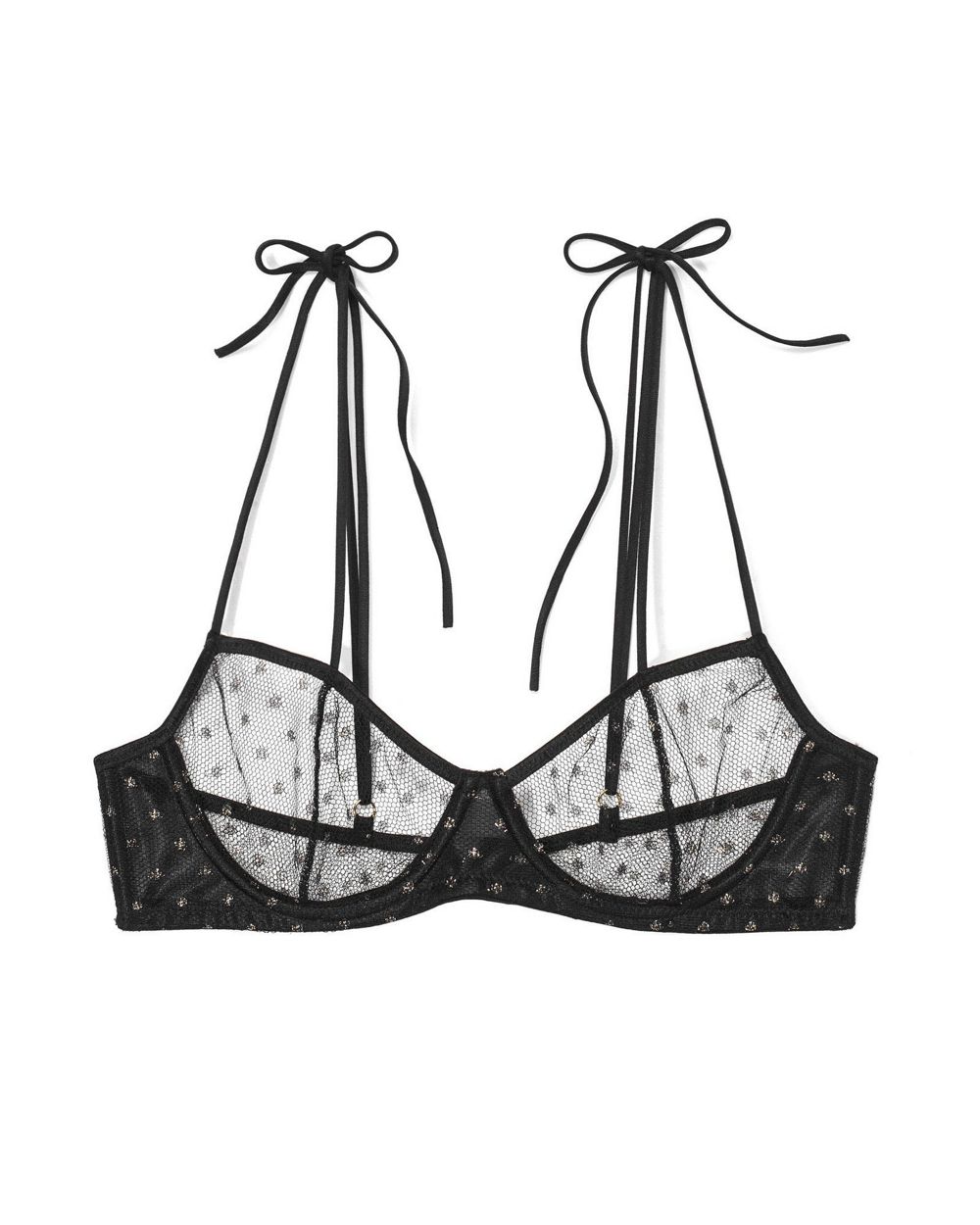 Le Petit Trou Danielle Bralette in black