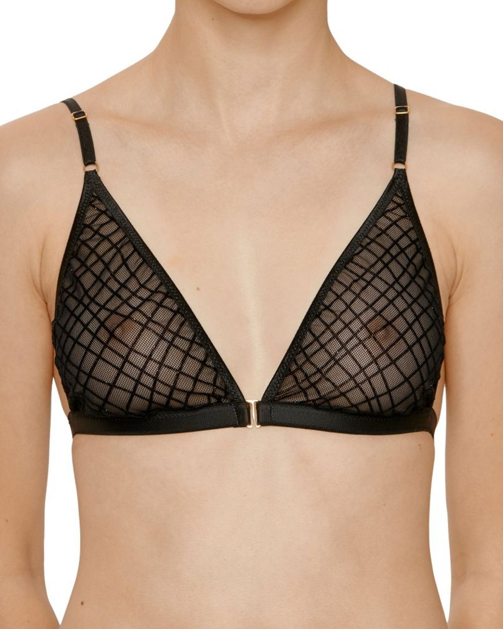 Le Petit Trou Vanda Bralette in black