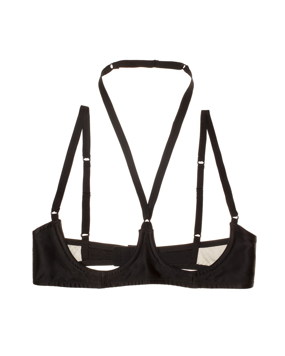 Kiki de Montparnasse Voyeur Welcome Home Bra in black