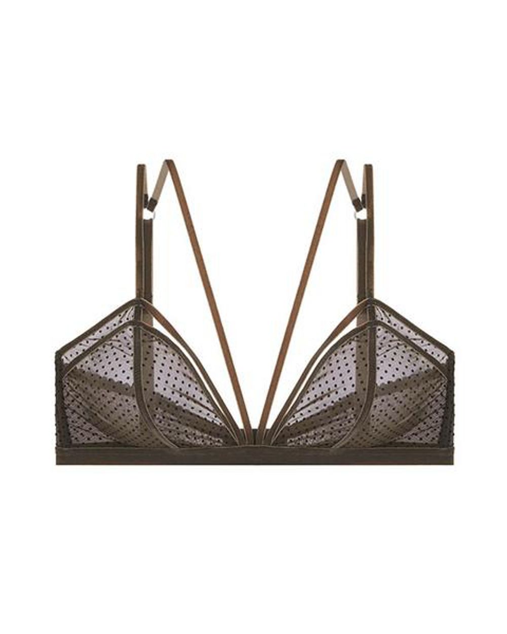 Lonely Gigi Soft Cup Bra in green