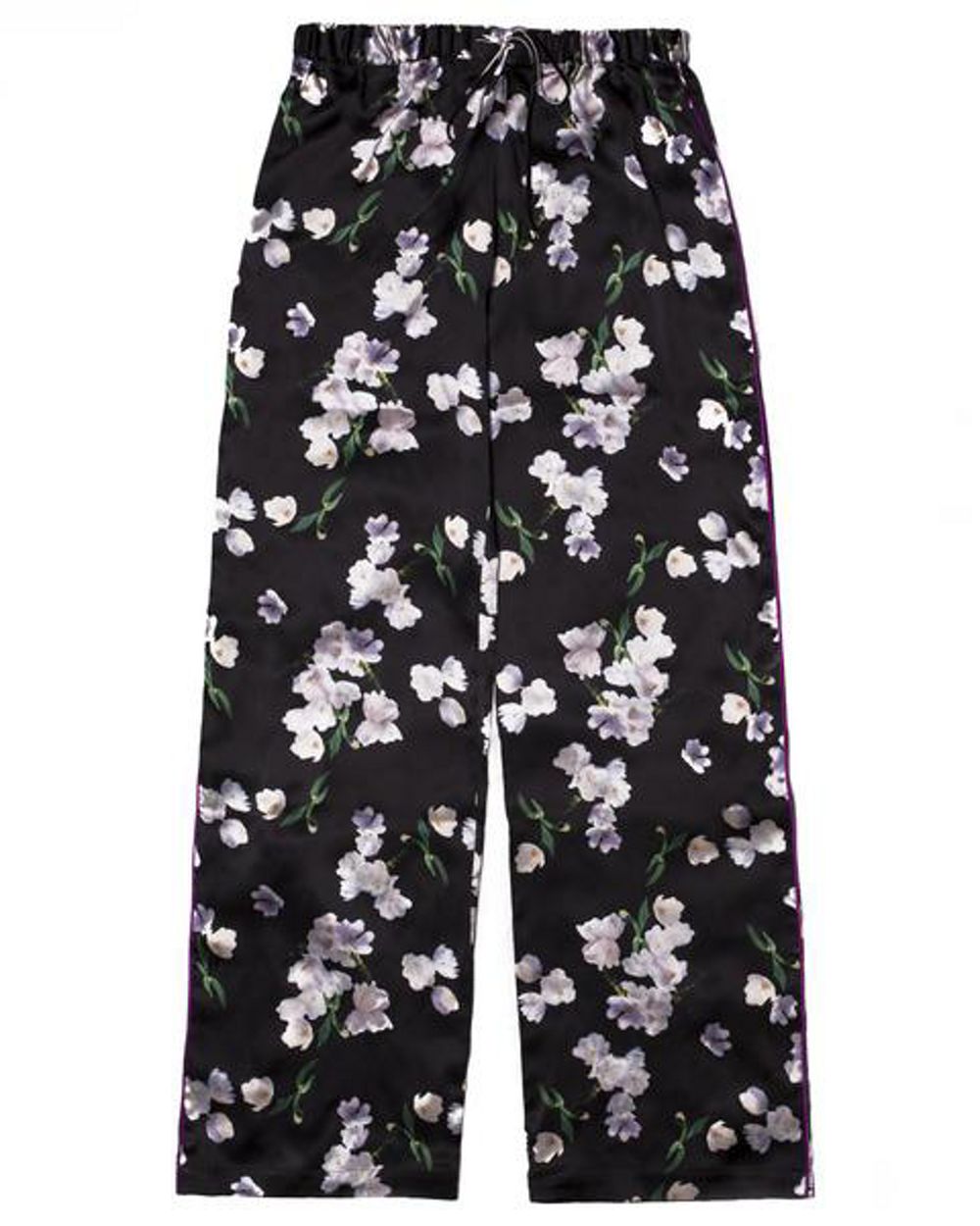 Violet & Wren Ebony Tulip Pyjama Pant in black
