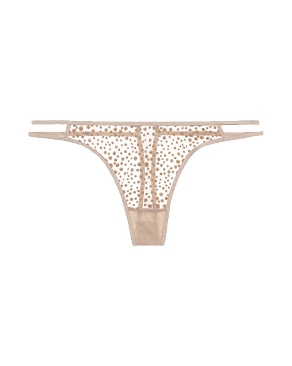 Taryn Winters Sabine Thong in pink