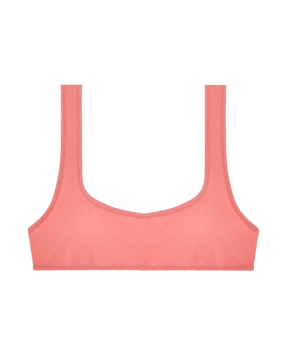 Solid & Striped Elle Bikini Top in pink