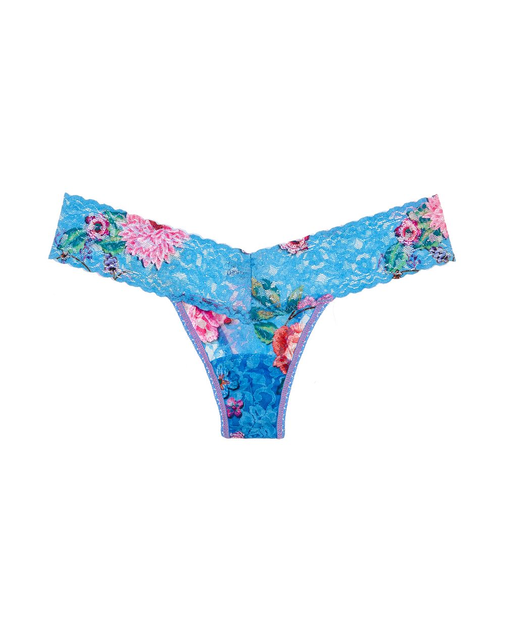 Hanky Panky Janis Low Rise Thong in blue