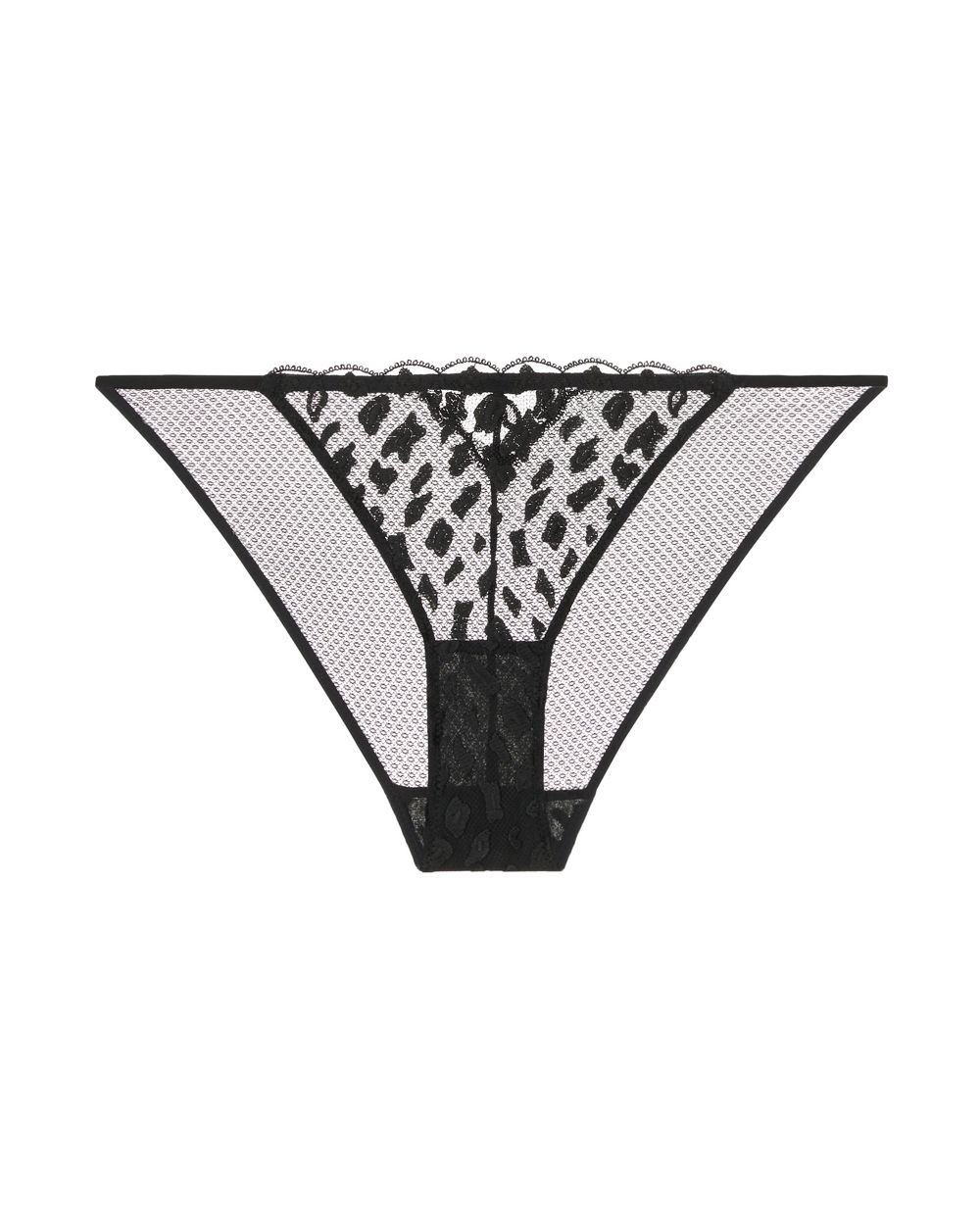 Heidi Klum Intimates Leopard Sunset Bikini in black