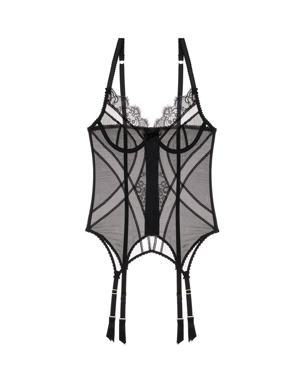 Dita Von Teese Muse Bustiere in black