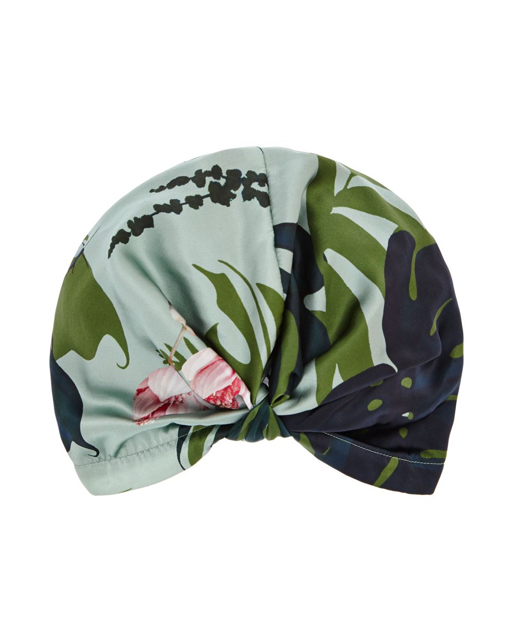 Violet & Wren Botanist Turban in green