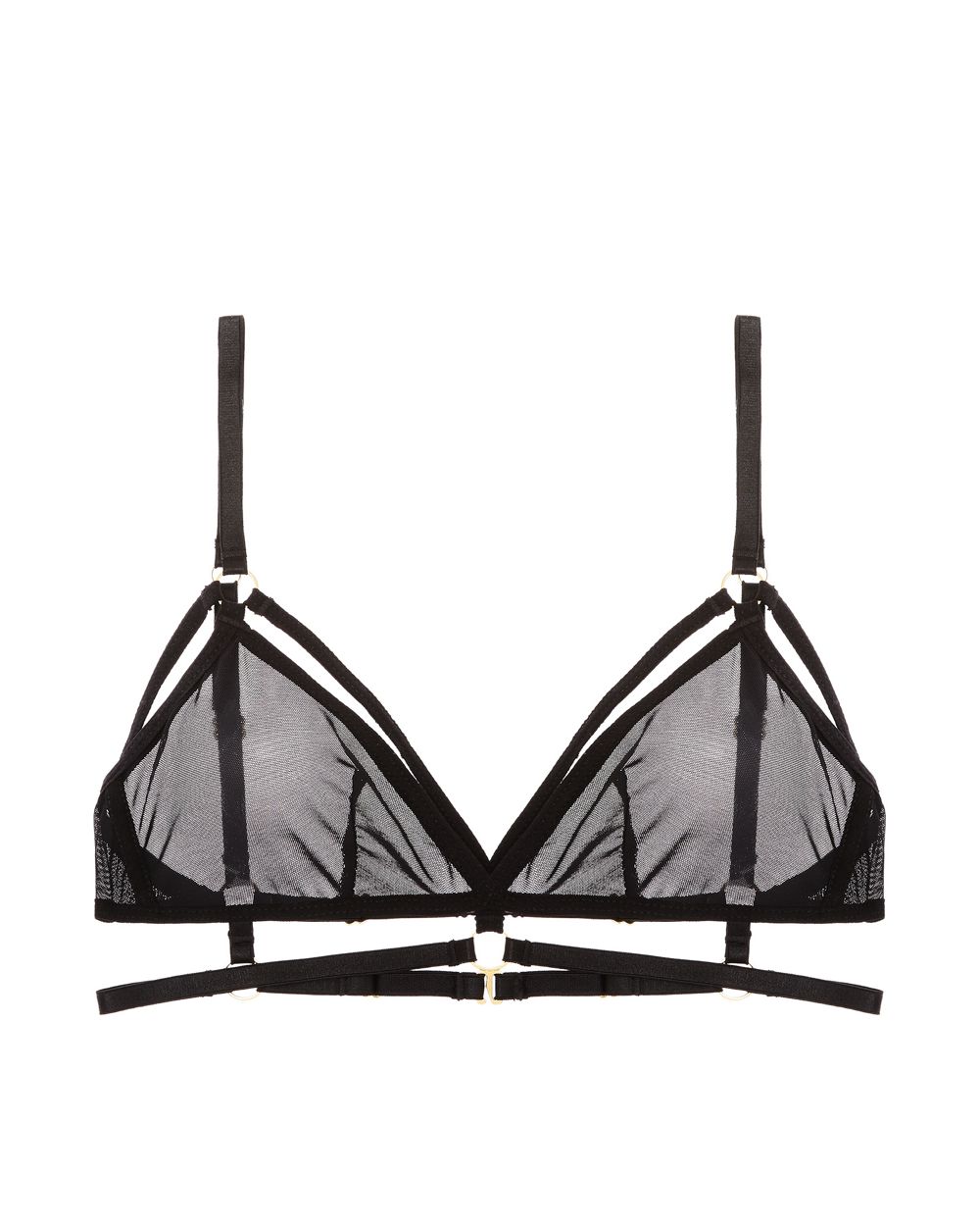 Signature by Marika Vera Ruby Triangle Bra in black