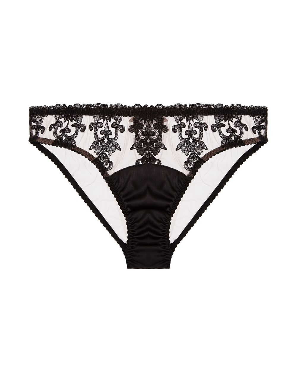 Fleur of England Onyx Brief in black