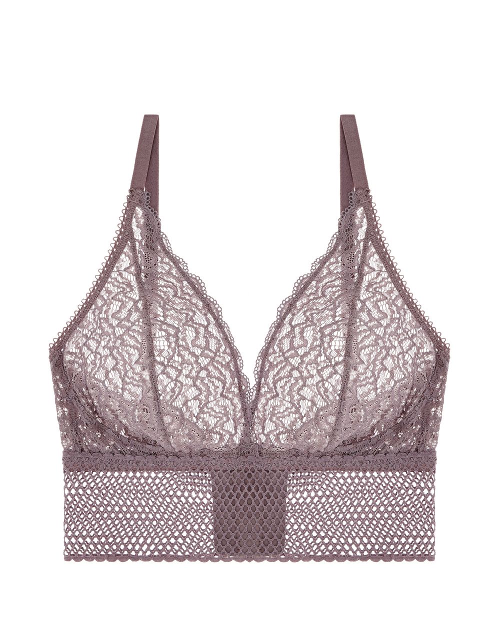Else Arya High Apex Soft Cup Bra in purple