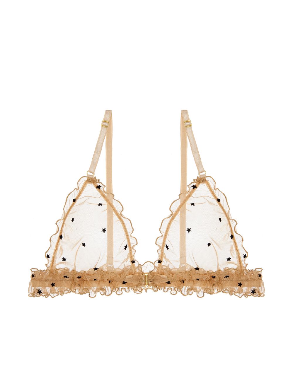 Le Petit Trou Mathilde Triangle Bra in beige
