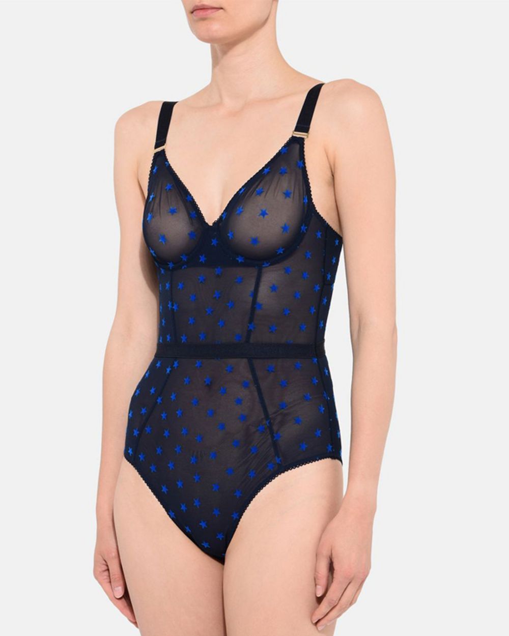 Stella McCartney Betty Twinkling Bodysuit in blue