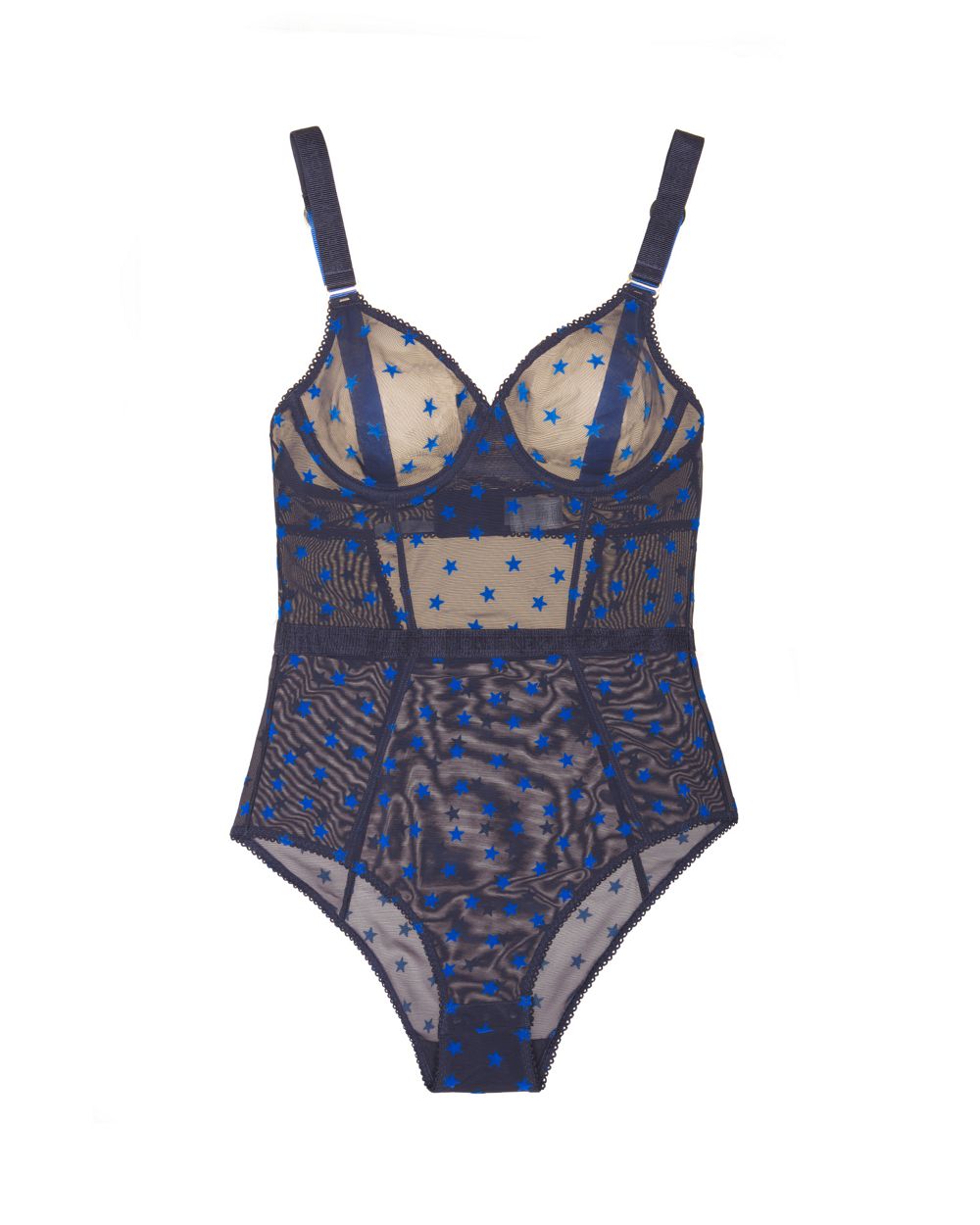 Stella McCartney Betty Twinkling Bodysuit in blue