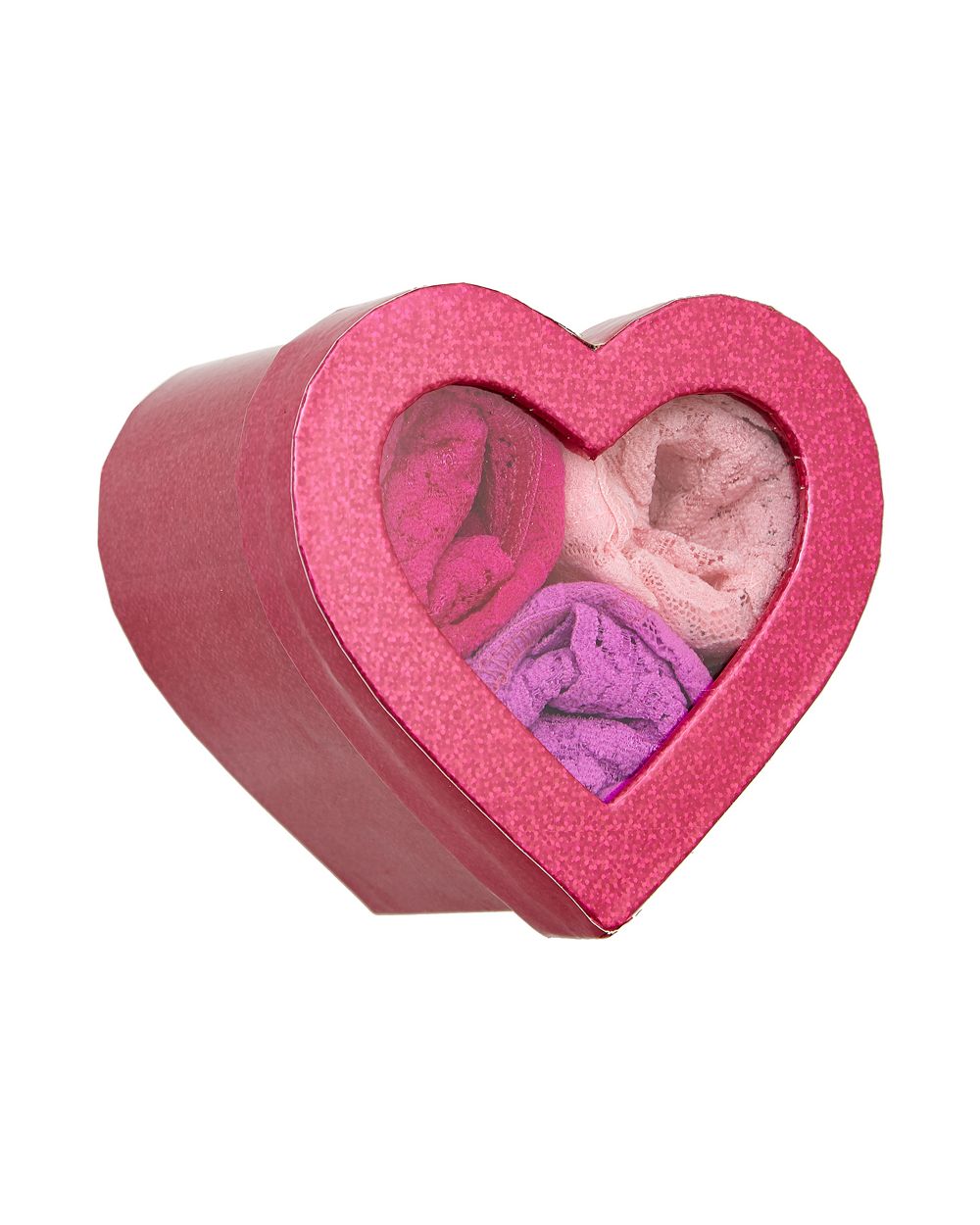 Hanky Panky Valentine's Day 3 Low Rise Thongs in pink