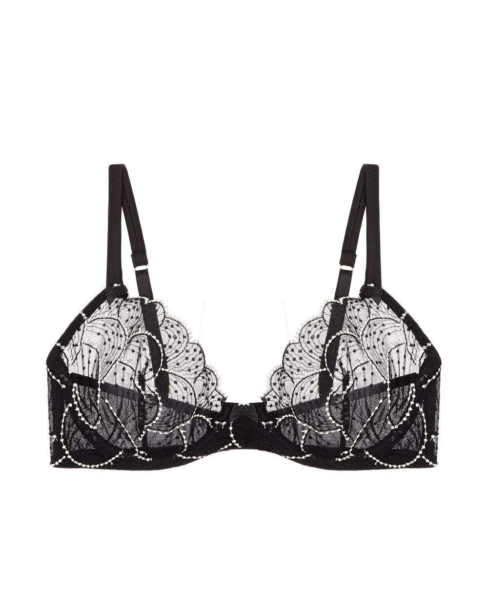 Gilda & Pearl L'Age D'Or Underwire Bra in black
