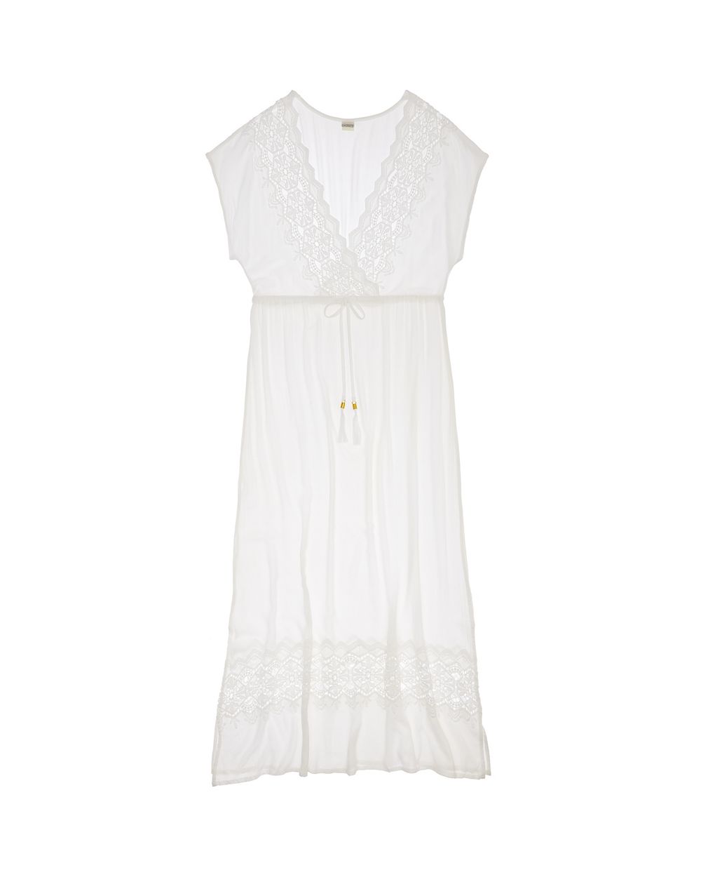 L Space Sunset Cover Up in white