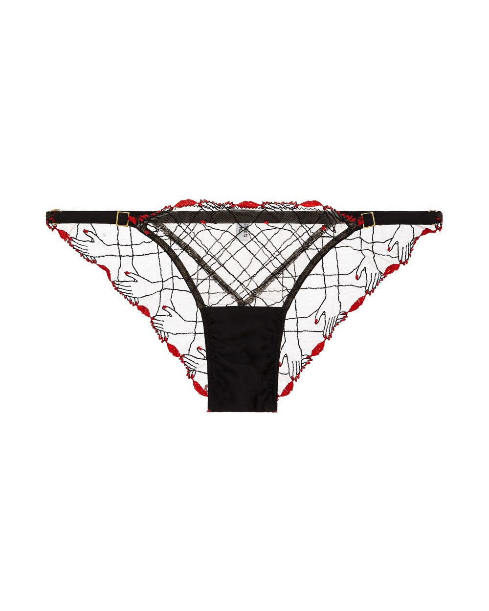 Studio Pia Raina Strap Knicker in black