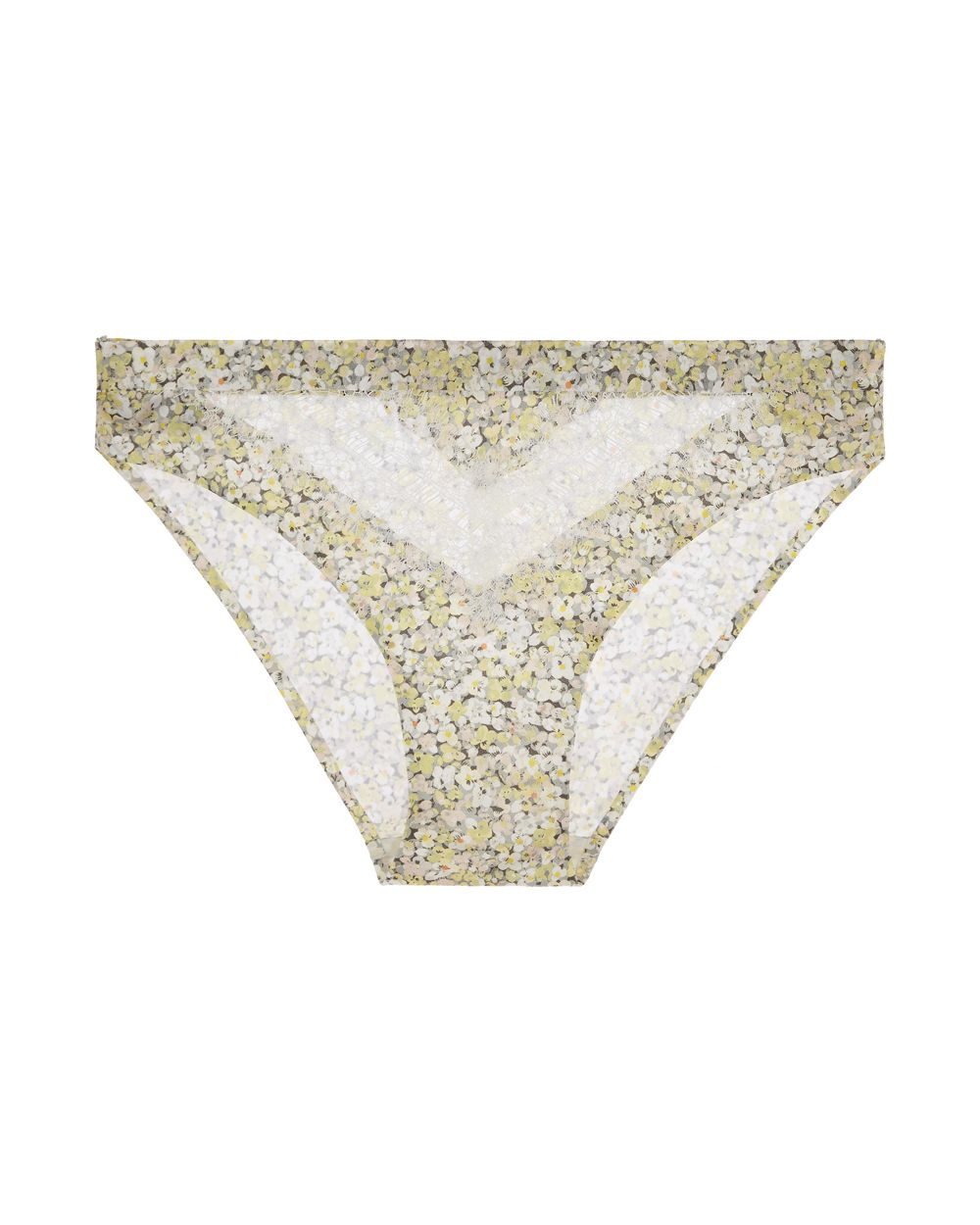Jason Wu Intimates Stretch Satin Bikini in yellow